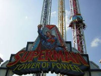 superman tower of power accident